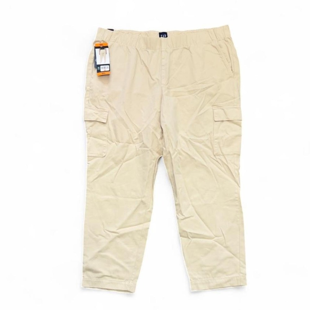 GAP Women's XXL Tan Cargo Utility Tapered Ankle Pants Casual New With Tags